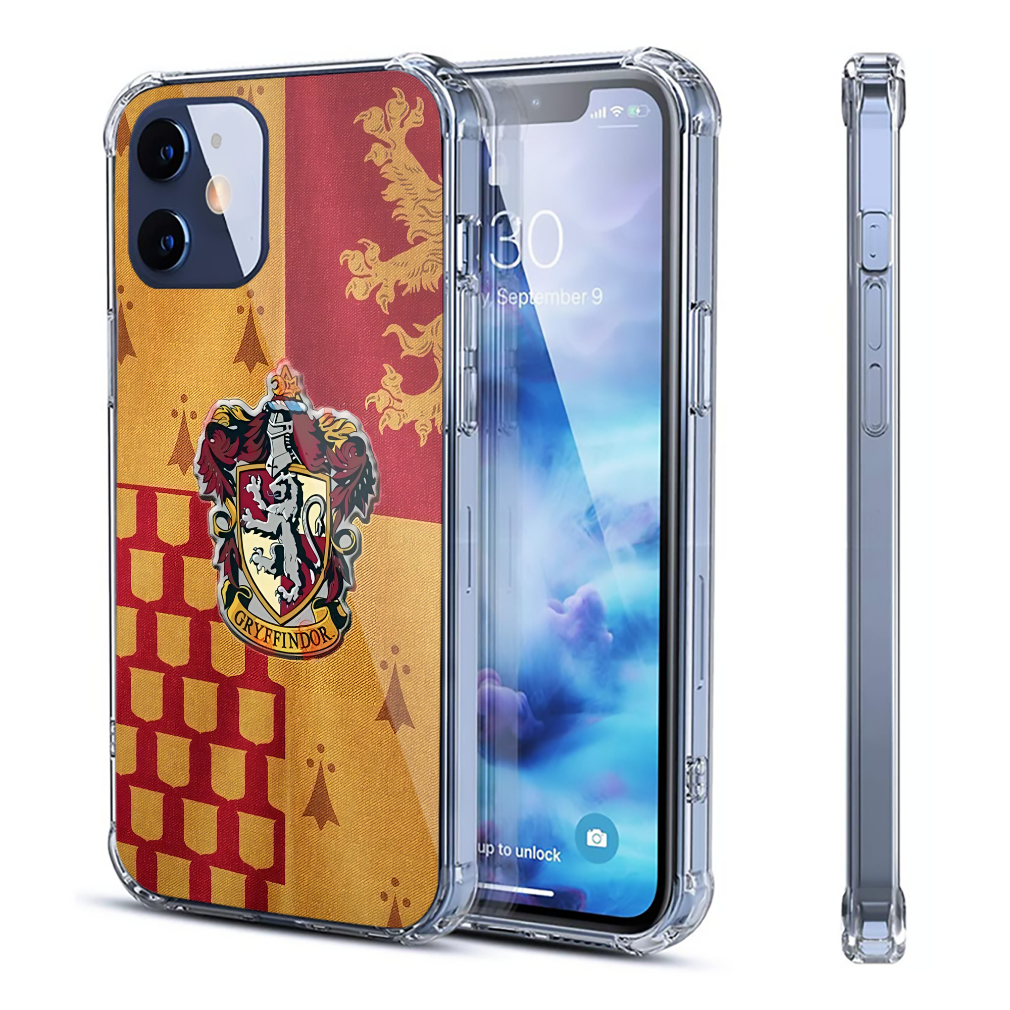 （画像用） Harry Potter ハリー・ポッターシリーズ 【iPhone 12シリーズ対応】透明スマホケース（クリアソフトケース）
